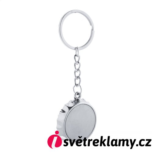 Bubly přívěšek na klíče s otvírákem