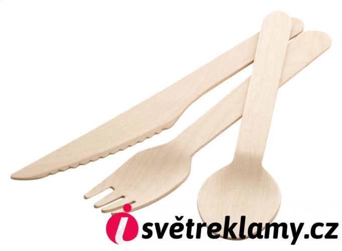 Woolly dřevěný příbor