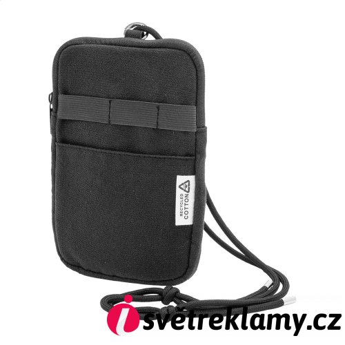 CanvaFon taška přes rameno z recyklovaného plátna na telefon