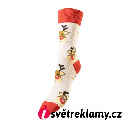 Julsokka vánoční ponožky, sob