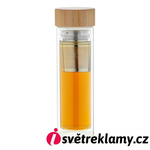 Andina skleněná termo láhev