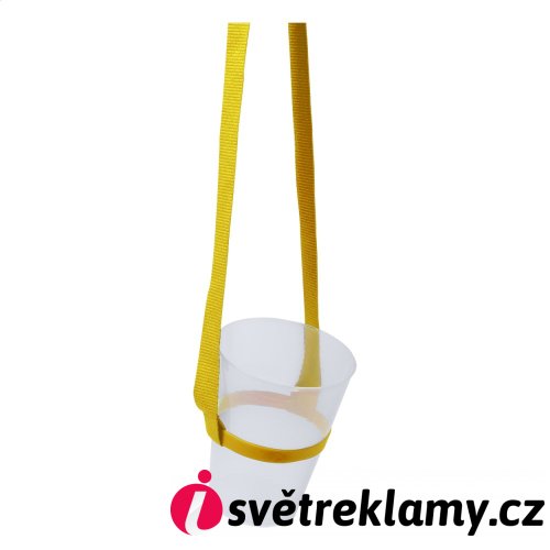 Lancup lanyard s držákem na láhve