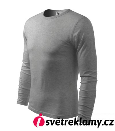 Fit-T LS - Barva: bílá, Velikost: 3XL