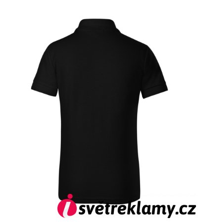 Pique Polo Free - Barva: tmavě šedý melír, Velikost: 158 cm/12 let