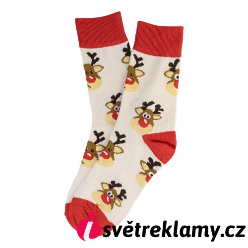 Julsokka vánoční ponožky, sob