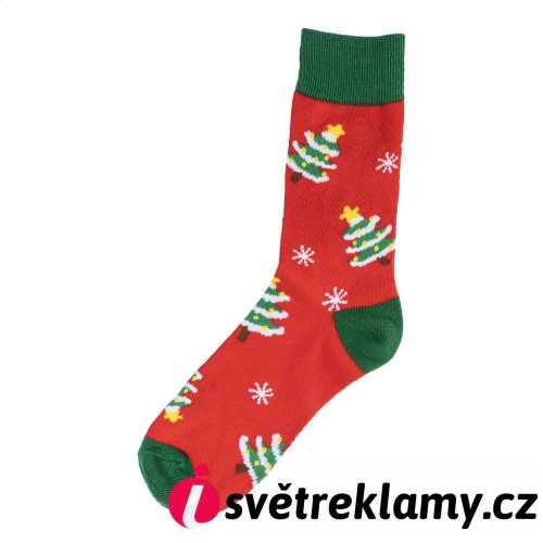 Julsokka vánoční ponožky, stromeček