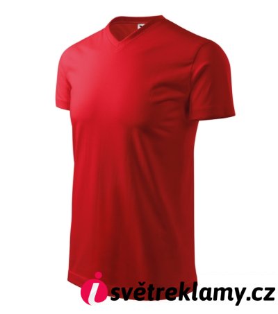 Heavy V-neck - Barva: bílá, Velikost: S