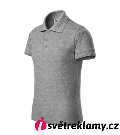 Pique Polo - Barva: bílá, Velikost: 158 cm/12 let