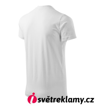 Heavy V-neck - Barva: bílá, Velikost: S