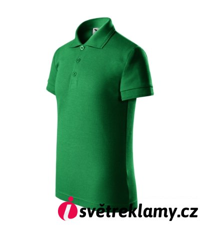 Pique Polo - Barva: bílá, Velikost: 158 cm/12 let