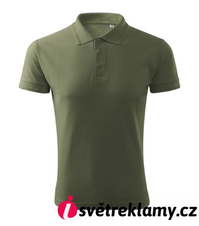 Pique Polo Free - Barva: military, Velikost: 2XL