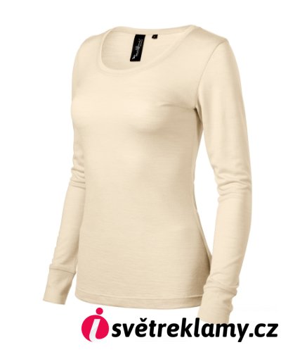 Merino Rise LS - Barva: tmavě šedý melír, Velikost: S