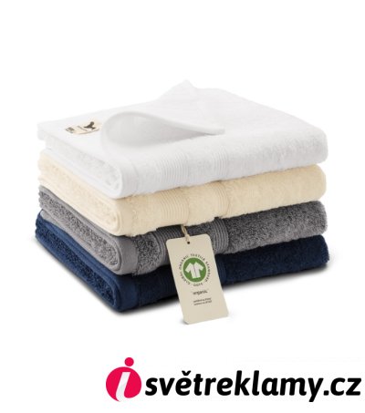 Organic (GOTS) - Barva: bílá, Velikost: 50 x 100 cm