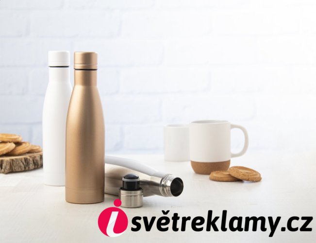 Koppar termoska s měděnou izolací