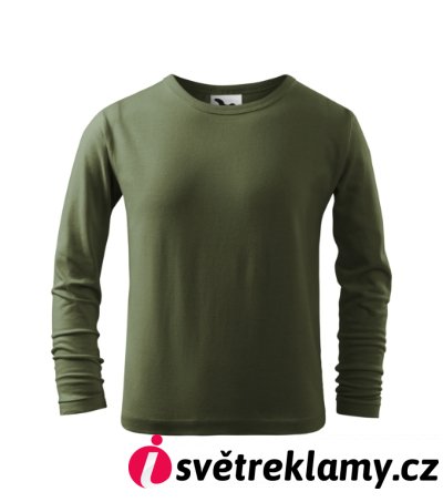 Fit-T LS - Barva: bílá, Velikost: 110 cm/4 roky