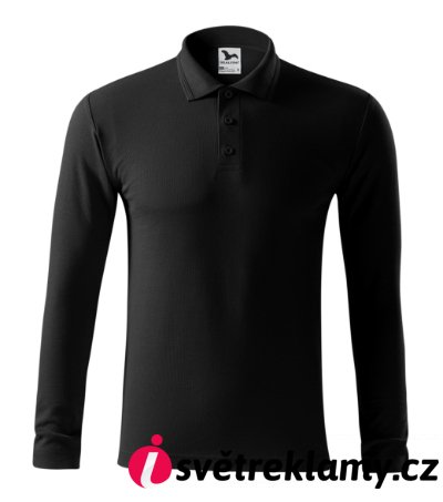 Pique Polo LS - Barva: bílá, Velikost: S