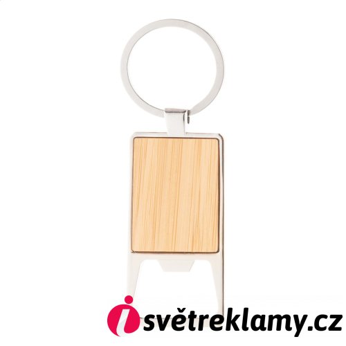 Boppen přívěšek na klíče s otvírákem na láhve