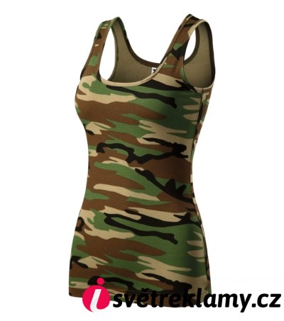 Camo Triumph - Barva: camouflage gray, Velikost: XS