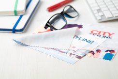 Dioptry XL čistící hadřík na brýle