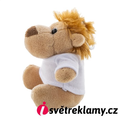 LioFob plyšový přívěsek na klíče s lvem