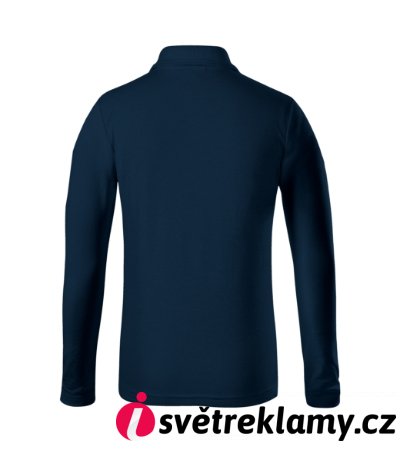 Pique Polo LS - Barva: nebesky modrá, Velikost: 158 cm/12 let