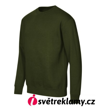 Crew - Barva: tmavě šedý melír, Velikost: S