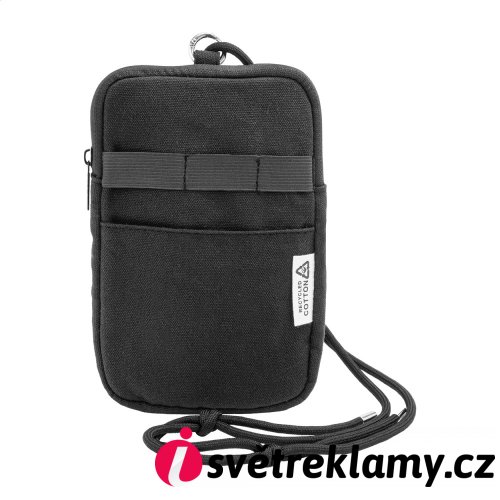 CanvaFon taška přes rameno z recyklovaného plátna na telefon