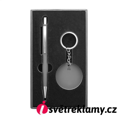 Miroset sada pera a přívěšku na klíče