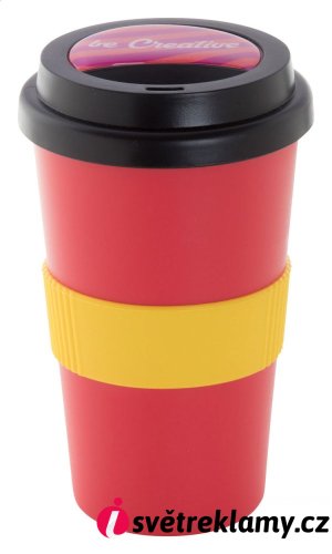 CreaCup termo hrnek na zakázku, víčko