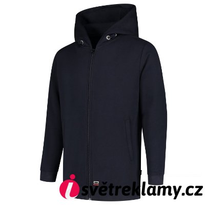 Hooded Sweat Jacket Washable 60°C - Barva: ink, Velikost: M