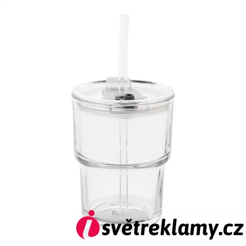Glassip skleněný cestovní hrnek