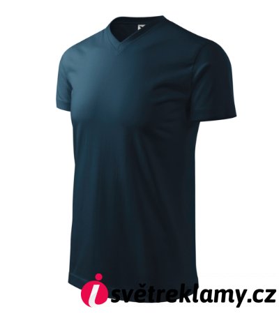 Heavy V-neck - Barva: bílá, Velikost: S