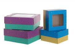 CreaBox Gift Box Window L dárková krabice