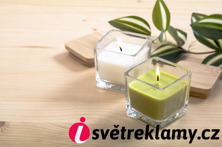 Cubama svíčka, zelené jablko