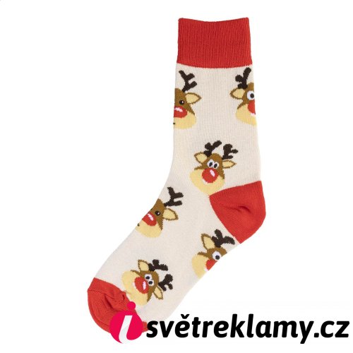 Julsokka vánoční ponožky, sob