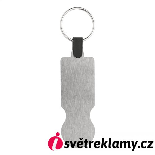 SteelCart přívěšek na klíče s mincí do vozíku