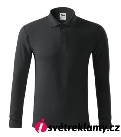 Pique Polo LS - Barva: bílá, Velikost: S