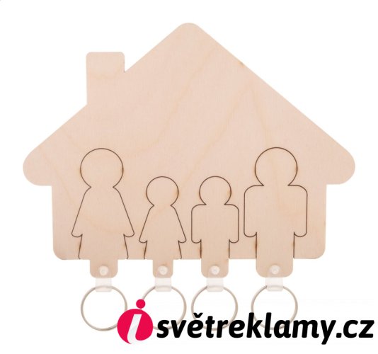 Homey Plus věšák na klíče na stěnu