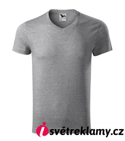 Slim Fit V-neck - Barva: bílá, Velikost: S