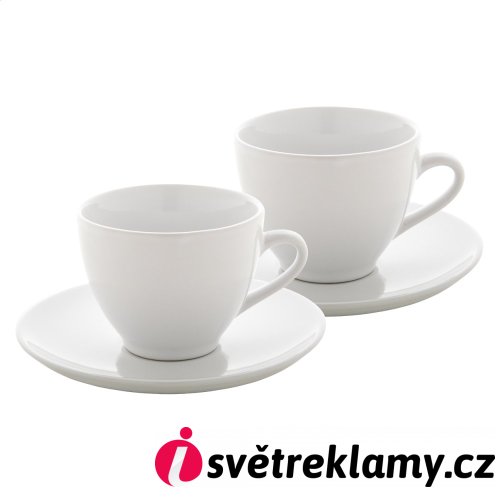 Typica sada šálků na cappuccino