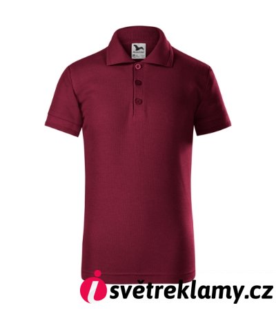 Pique Polo - Barva: bílá, Velikost: 158 cm/12 let