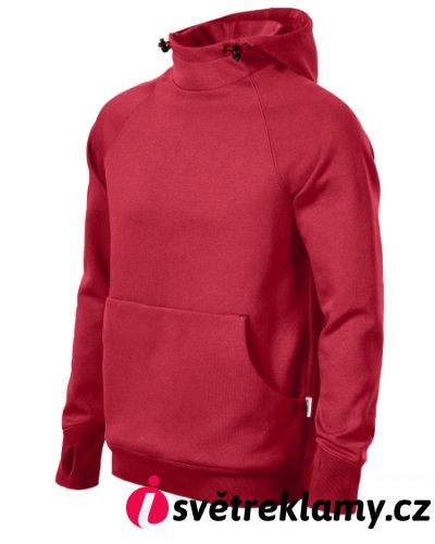 Vertex Hoodie - Barva: marlboro červená, Velikost: S