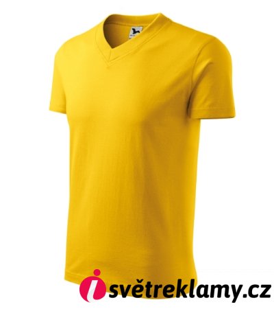 V-neck - Barva: bílá, Velikost: S