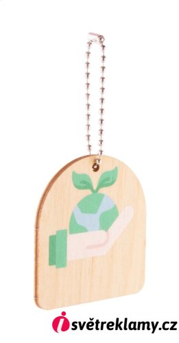 EcoRing přívěšek na klíče, zeměkoule