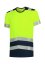 T-Shirt High Vis Bicolor - Barva: fluorescenční oranžová, Velikost: S