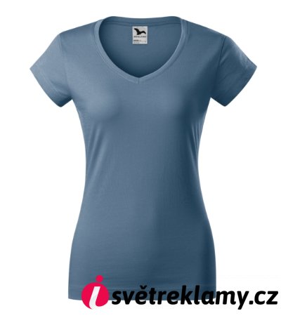 Fit V-neck - Barva: bílá, Velikost: XS