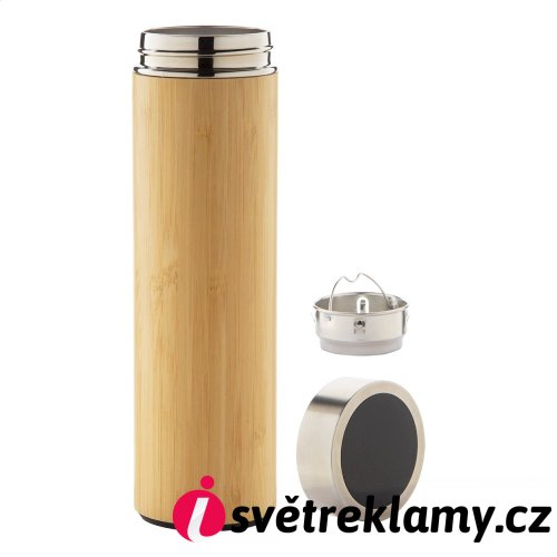 Temboo termoska s teploměrem