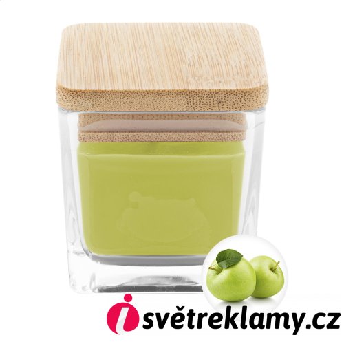 Cubama svíčka, zelené jablko