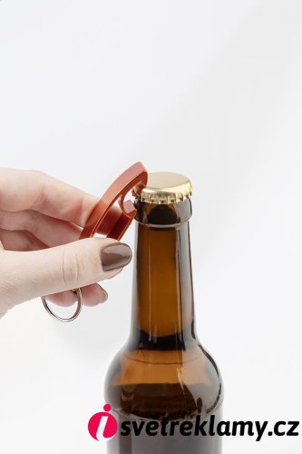 Ellopi přívěsek na klíče s otvírákem na lahve