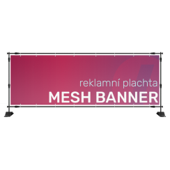 Mesh banner - rozměr na míru